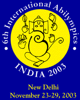 6th International Abilympics  INDIA 2003 in  New Delhi on November 23-29, 2003 picture