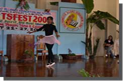 Jaero Lynne Lising, dance for a special number these event 