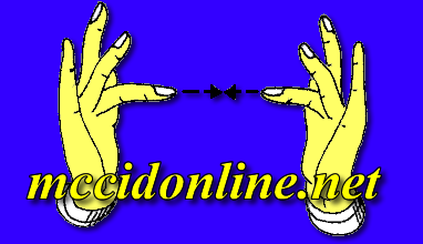 mccidonline.net logo with the hand sign contact